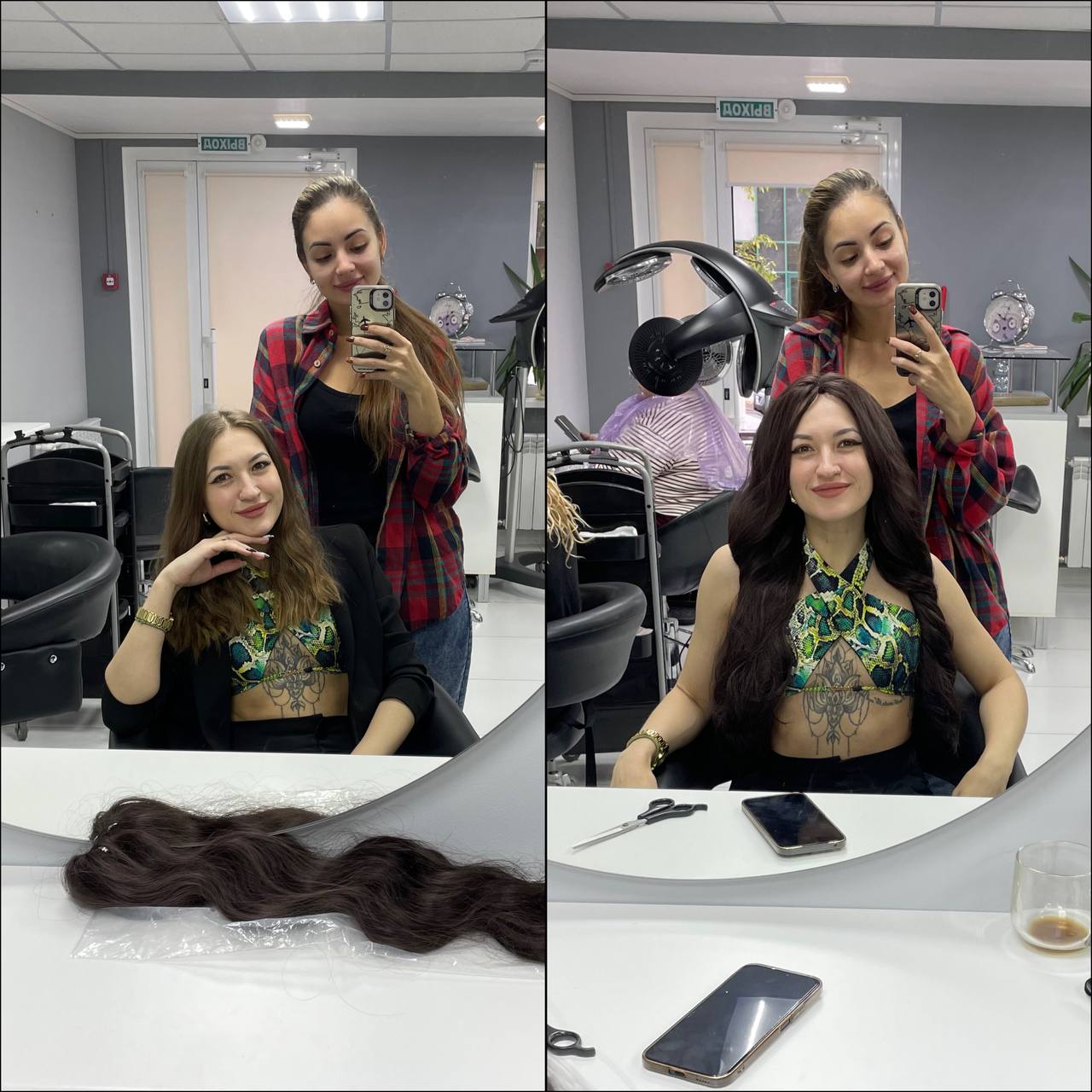 Пример афрокудрей в Самаре, работа 1.